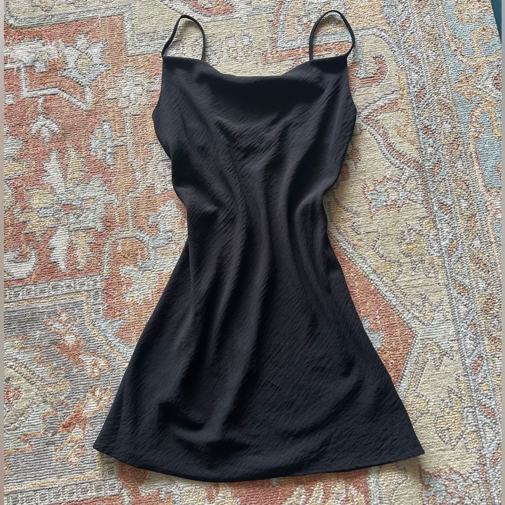 Black Slip Dress